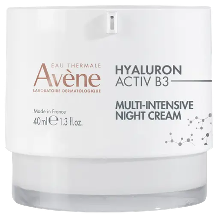 AVENE Hyaluron Activ B3 Multi-intensive ночной крем для лица, 40 мл