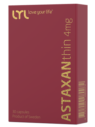 LYL ASTAXANthin kapsulas, 30 gab.