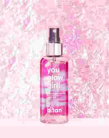 B.TAN You Glow Girl face + body gradual tan mist, 100 ml