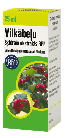 RFF Vilkābeļu Šķidrais Ekstrakts pilieni, 25 ml