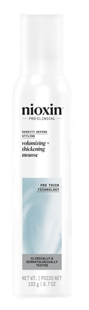 NIOXIN Volumizing  hair styling mousse, 180 ml