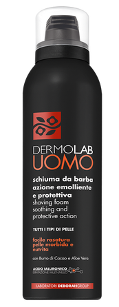 DERMOLAB Uomo Soothing and Protective Action skūšanās putas, 200 ml