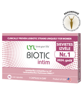 LYL BIOTIC Intim capsules, 15 pcs.
