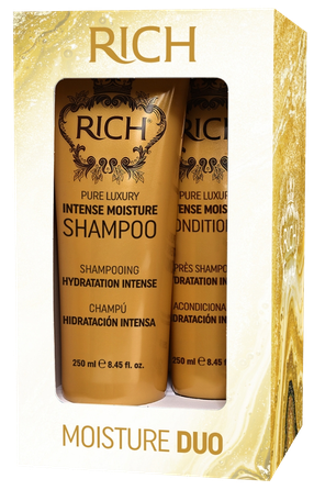 RICH Intense Moisture (250+250 ml) набор для ухода за волосами, 1 шт.