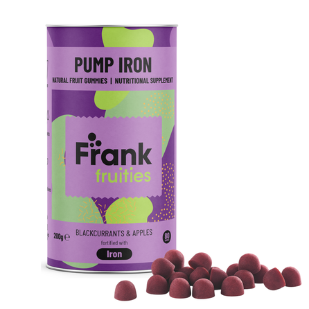 FRANK FRUITIES Pump Iron želejas konfektes, 80 gab.