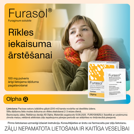 FURASOL 100 mg sachets, 5 pcs.