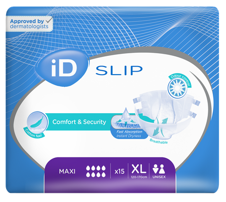 ID Slip Maxi XL (120-170 cm) diapers, 14 pcs.