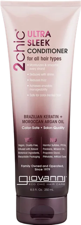GIOVANNI 2chic Ultra Sleek matu kondicionieris, 250 ml