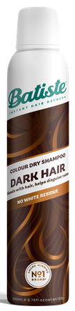 BATISTE Dark & Deep Brown sausais šampūns, 200 ml