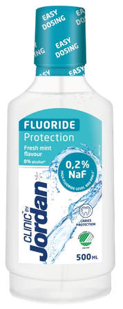 JORDAN Fluoride Protect mouthwash, 500 ml