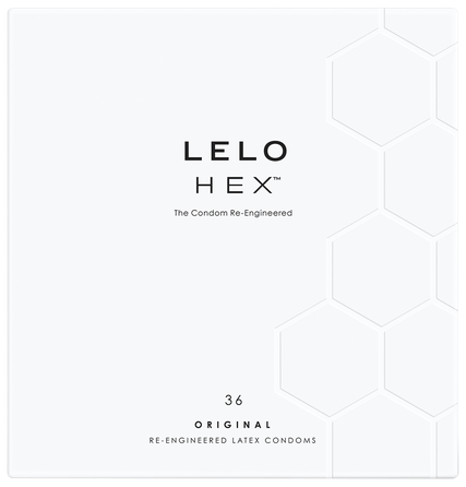 LELO HEX Original prezervatīvi, 36 gab.