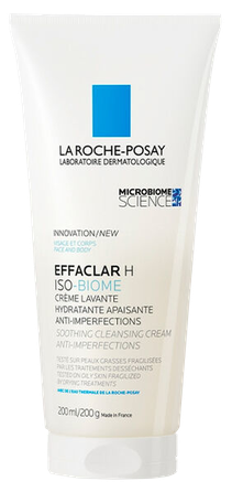 LA ROCHE-POSAY Effaclar H Iso-Biome cleansing cream, 200 ml