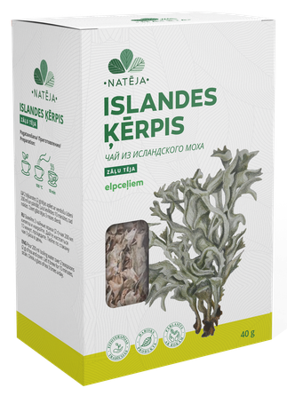 NATĒJA Icelandic Lichen loose tea, 40 g