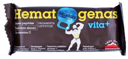 HEMATOGENS Vita+ tāfelīte, 50 g