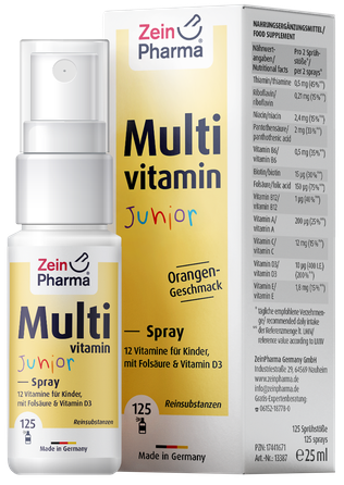 ZEINPHARMA Multivitamin Junior Spray mist, 25 ml