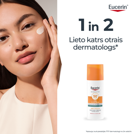 EUCERIN Sun Oil Control SPF 50+ sunscreen, 50 ml