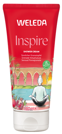 WELEDA Inspire shower cream, 200 ml