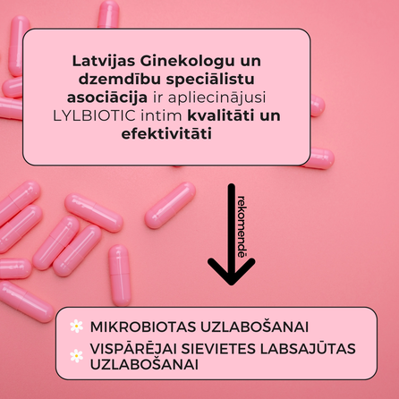 LYL BIOTIC intim, kapsulas, 15 gab.