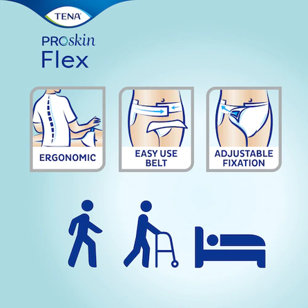 TENA Flex Plus M подгузники, 30 шт.