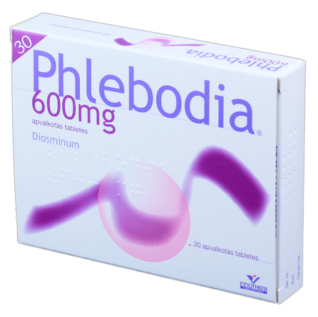PHLEBODIA 600 mg pills, 30 pcs.