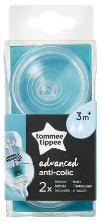 TOMMEE TIPPEE Anti-Colic 3 m+ pacifier, 2 pcs.
