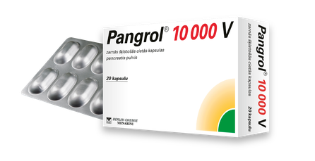 PANGROL 10000 V cietās kapsulas, 20 gab.