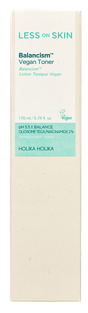 HOLIKA HOLIKA Less On Skin Balancism Vegan тоник, 170 мл