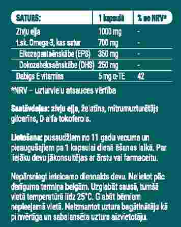 ELITE Omega-3 Tg Fish Oil capsules, 90 pcs.