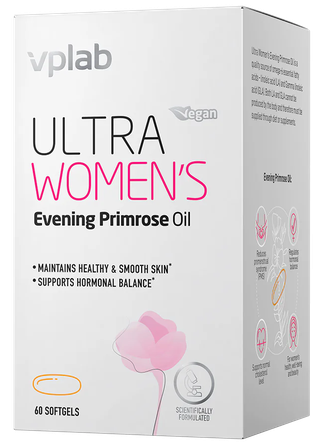 VPLAB Ultra Women's Evening Primrose мягкие капсулы, 60 шт.