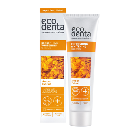ECODENTA Refreshing Whitening toothpaste, 100 ml