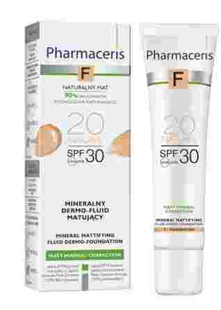 PHARMACERIS F Matt-Mineral SPF 30 Natural foundation, 30 ml