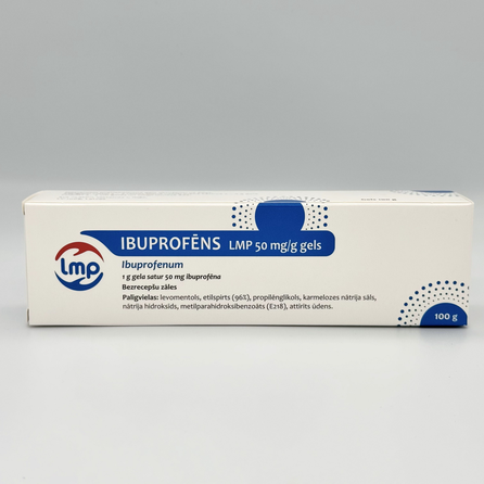 LMP Ibuprofēns 50 mg/g gels, 100 g