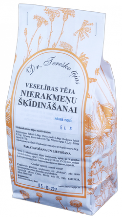 DR.TEREŠKO Nierakmeņu šķīdināšanai beramā tēja, 64 g