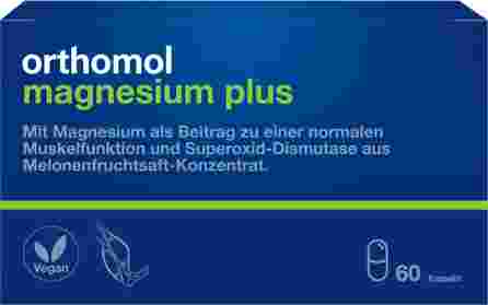 ORTHOMOL Magnesium Plus kapsulas, 60 gab.