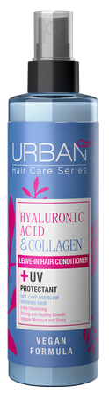 URBAN CARE Hyaluronic Acid&Collagen Leavi-In  matu kondicionieris, 200 ml