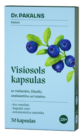 DR. PAKALNS Visiosols capsules, 30 pcs.