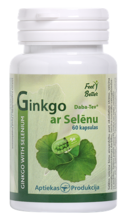 APTIEKAS PRODUKCIJA Гинкго Билоба С Селеном капсулы, 60 шт.