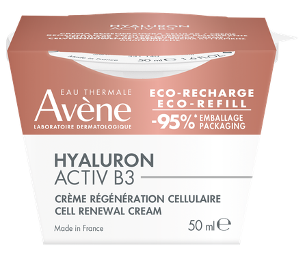 AVENE Hyaluron Activ B3 Cell Renewal Refill крем для лица, 50 мл