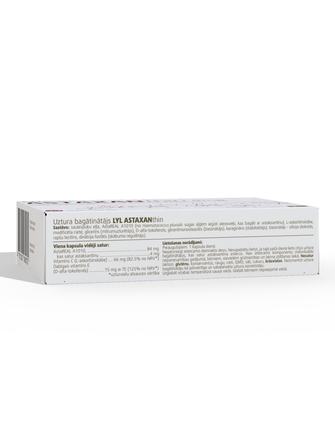 LYL ASTAXANthin kapsulas, 30 gab.