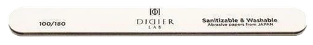 DIDIER LAB Straight Speedy White 100/180 nagu vīlīte, 1 gab.