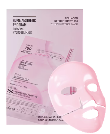 VT COSMETICS Collagen Reedle Shot 100 2Step Hydrogel маска, 33 г