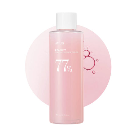 ANUA Peach 77% Niacin Essence тоник, 250 мл