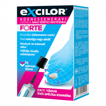 EXCILOR Forte lakas nagu sēnītes ārstēšanai, 30 ml