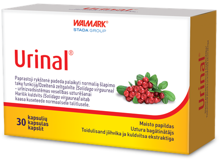 URINAL kapsulas, 30 gab.