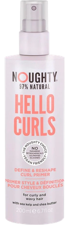 NOUGHTY Hello Curls Primer mist, 200 ml