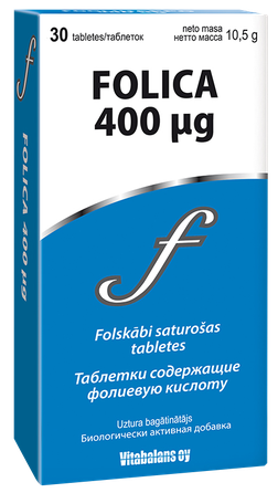 VITABALANS Folica 400 µg pills, 30 pcs.