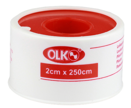 OLKO  2x250 cm adhesive plaster roll, 1 pcs.