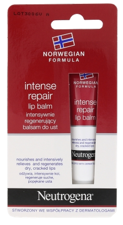 NEUTROGENA Intensive Repair lip balm, 15 ml