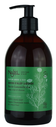 NAJEL Aleppo Amber & Oud Fragrance dušas želeja, 500 ml