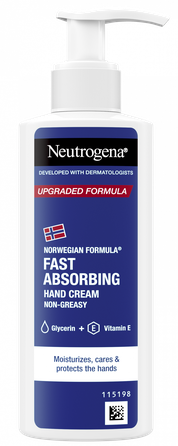 NEUTROGENA fast absorbing hand cream, 150 ml